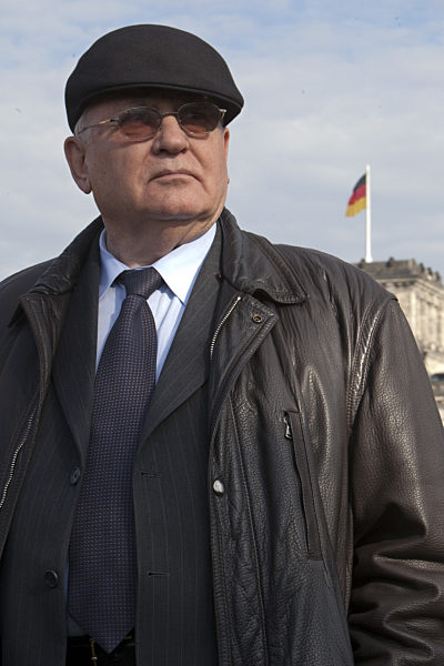 Der ehemalige Staatspräsident der UdSSR und Träger des Friedensnobelpreises...