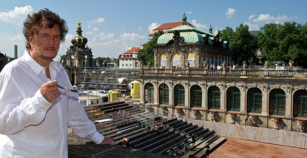 Vorbereitungsarbeiten "Zwingerfestspiele 2011"