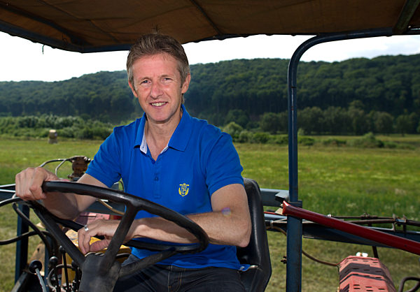 Aronia-Erntestart mit Jens Weißflog