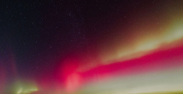 Polarlichter über Bayern