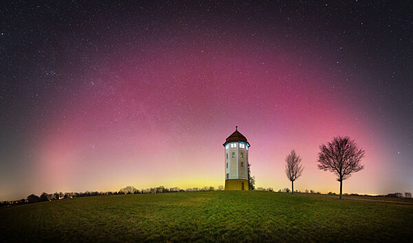 Polarlichter über Baden-Württemberg