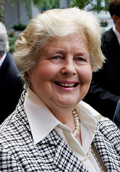 Marianne von Weizsäcker, Ehefrau des Alt-Bundespräsidenten...