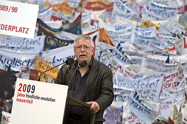 Der Liedermacher Wolf Biermann spricht am Donnerstag (07.05...