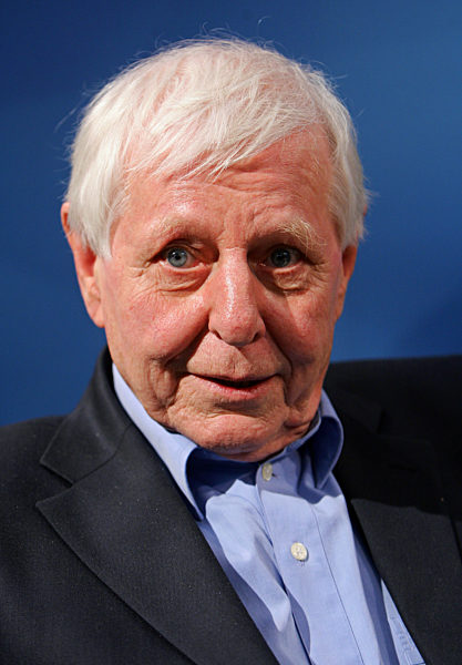 Der Autor Hans Magnus Enzensberger, aufgenommen am 23.03...