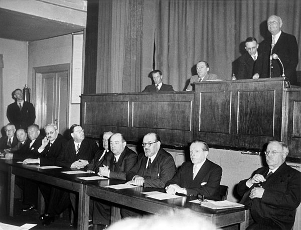 The first cabinet of Baden-Württemberg