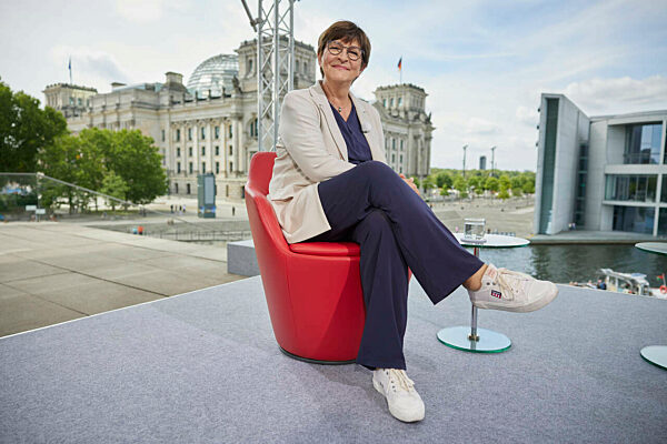 ARD-Sommerinterview mit der SPD-Vorsitzenden Esken