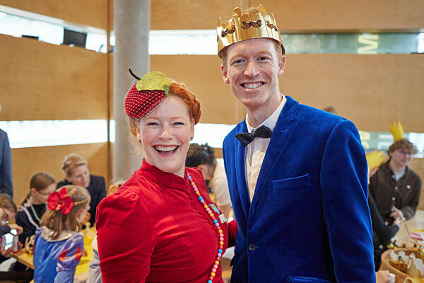 Krönungsfeier in der Dänischen Botschaft