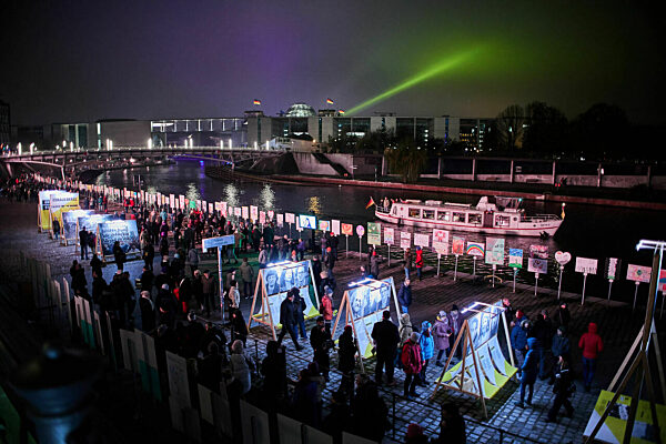 35 Jahre Mauerfall - Berlin