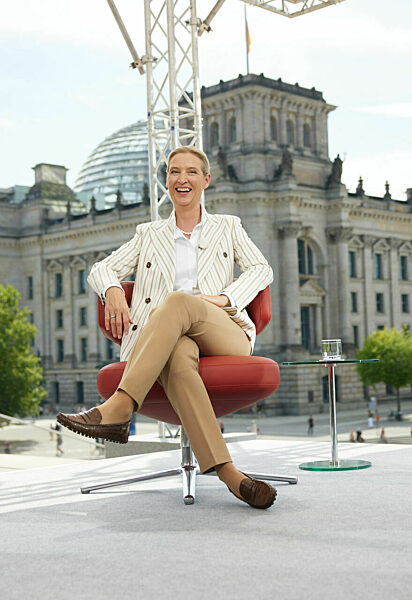 ARD-Sommerinterview mit Weidel