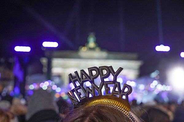 Silvester am Brandenburger Tor