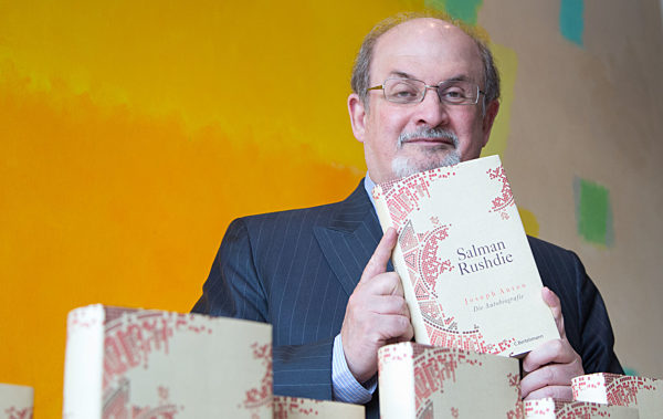 Salman Rushdie stellt Autobiografie vor
