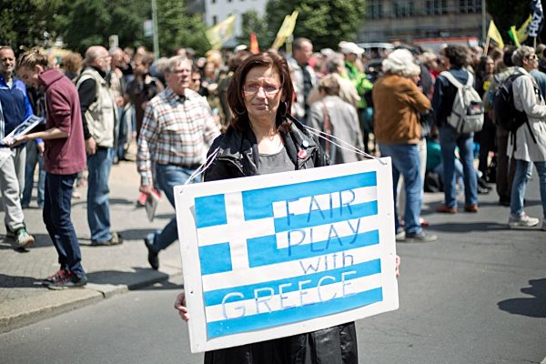 Demonstration "Europa anders machen"
