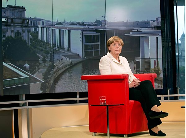 Sommerinterview mit Kanzlerin Angela Merkel