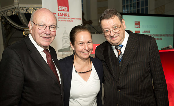 25 Jahre Vereinigungsparteitag der SPD Berlin