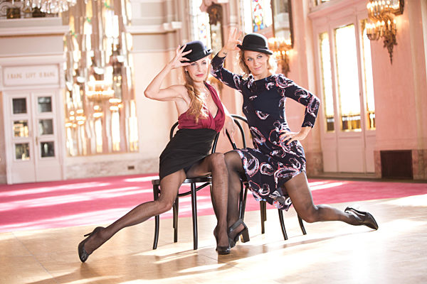 Ute Lemper besucht "Chicago - Das Musical" in Berlin