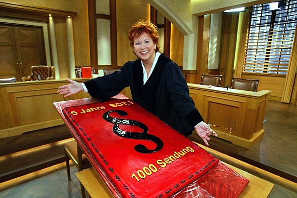 "Richterin Barbara Salesch" feiert