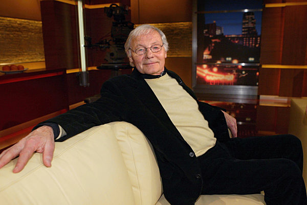 Harry Valerien, Sportjournalist und langjähriger Moderator des "Aktuellen...