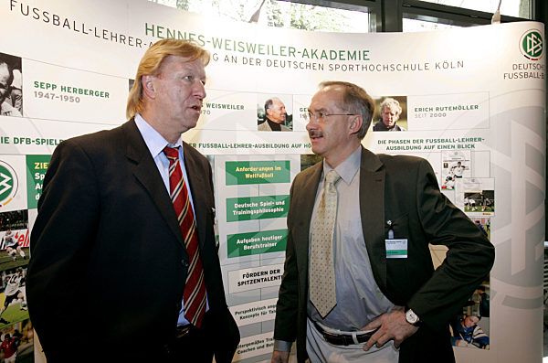 DFB - Horst Hrubesch und Ulli Stielike