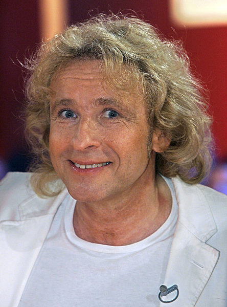 Der Moderator Thomas Gottschalk in seiner Talkshow "Gottschalk & Friends" am...