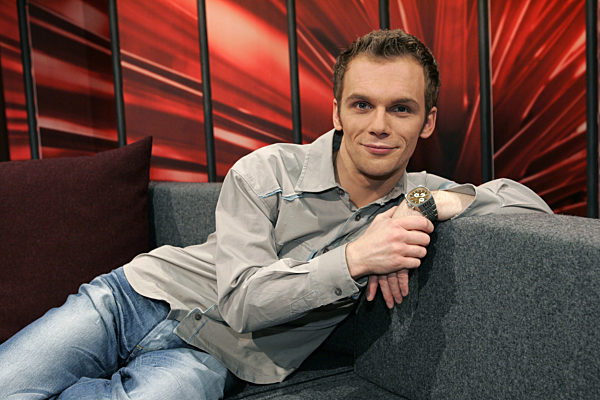 Der Comedian Ralf Schmitz bei der Aufzeichnung seiner ersten eigenen...