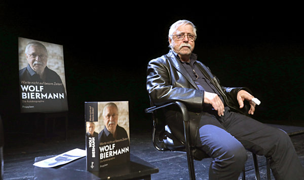 Wolf Biermann stellt seine Autobiografie vor