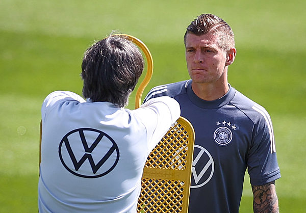 Fußball EM - Training Deutschland