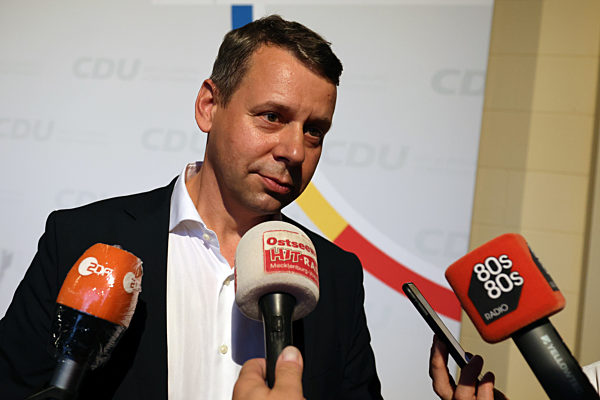 Landtagswahl MV - Wahlparty CDU