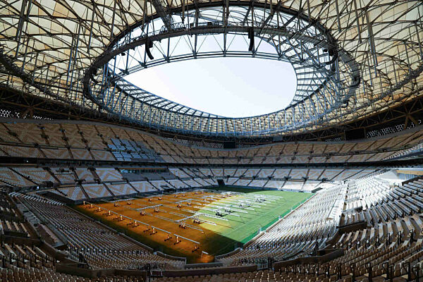 Vor der Auslosung für die Fußball-WM 2022 in Katar