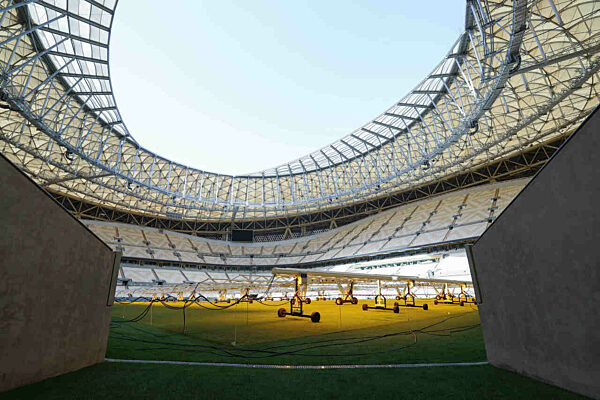 Vor der Auslosung für die Fußball-WM 2022 in Katar