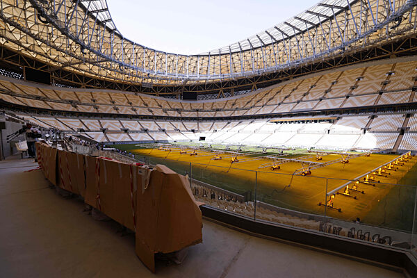 Vor der Auslosung für die Fußball-WM 2022 in Katar