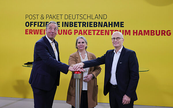 Neue Sortieranlage Deutsche Post DHL
