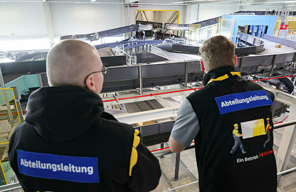Neue Sortieranlage Deutsche Post DHL