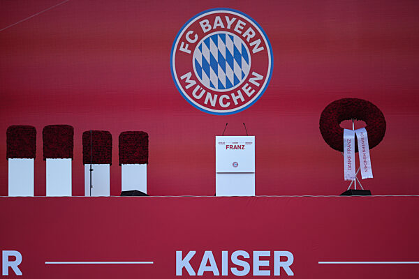 Gedenkfeier für Franz Beckenbauer