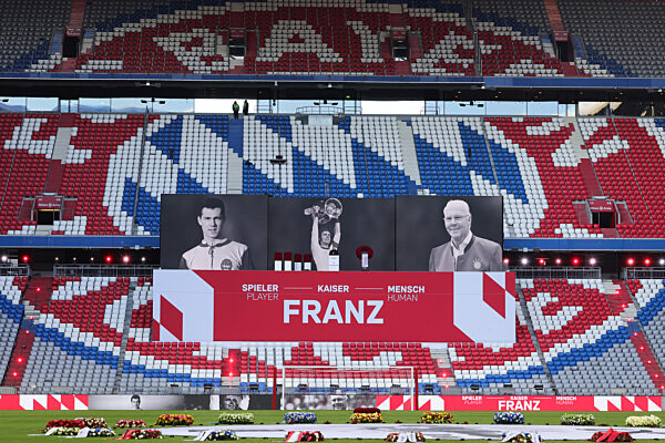 Gedenkfeier für Franz Beckenbauer