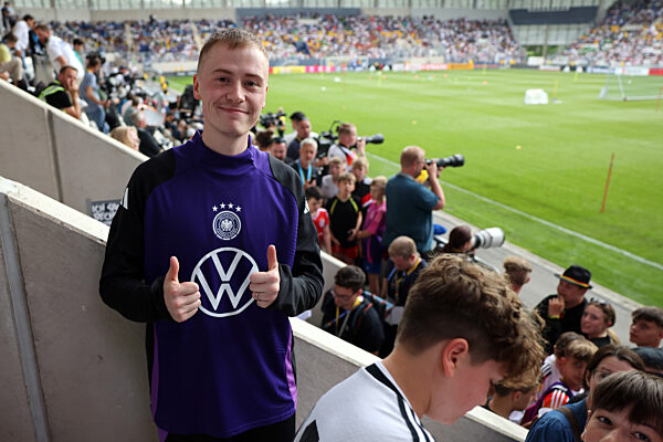 Nationalmannschaft in Blankenhain - Öffentliches Training