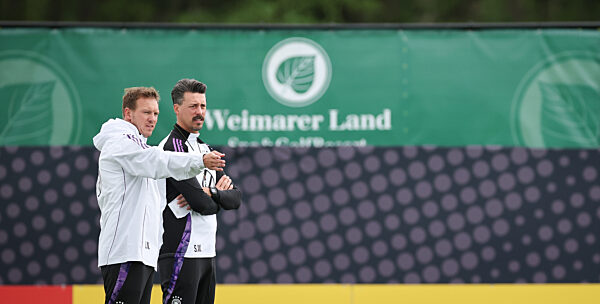 Nationalmannschaft in Blankenhain - Training