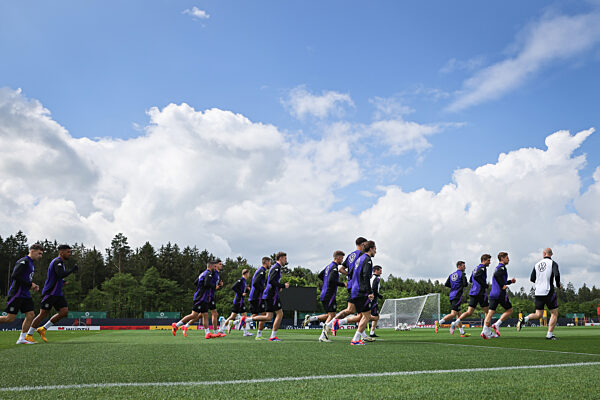 Nationalmannschaft in Blankenhain - Training