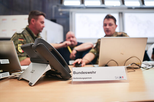 Planübung Krisenstab Ostseesturmflut