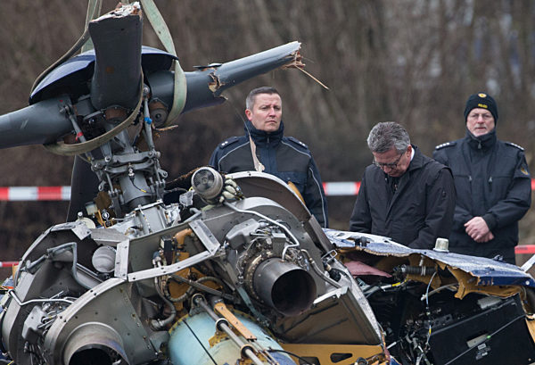 Ermittlungen nach Absturz des Bundespolizei-Hubschraubers