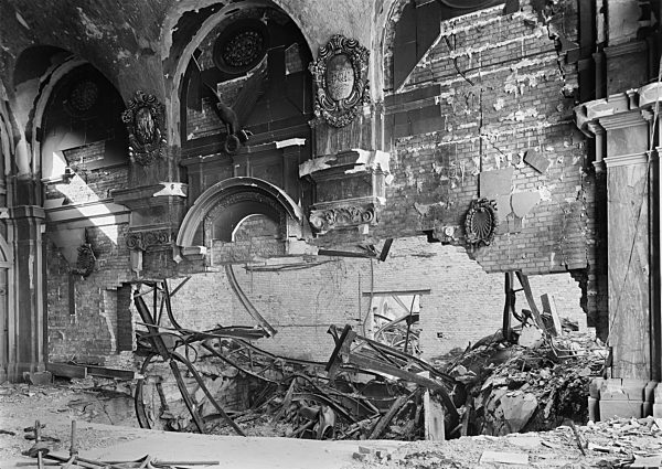 Post- War Era - Destroyed Dresden 1945