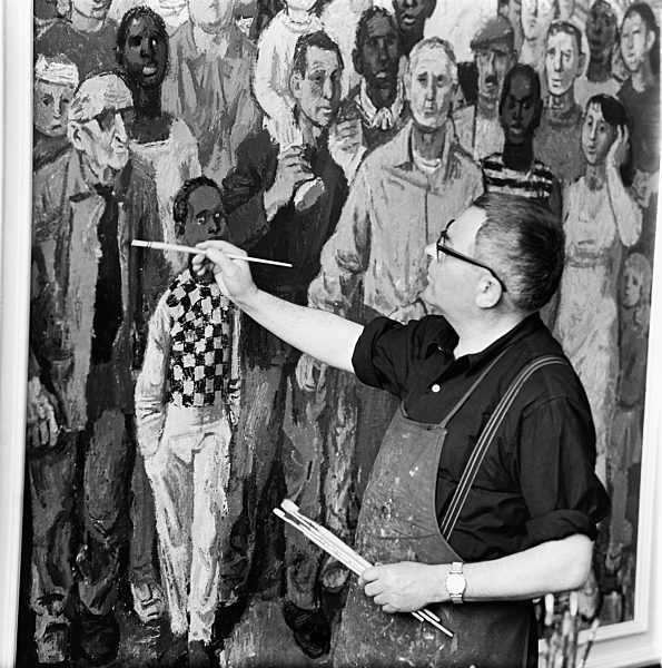 DDR - Maler Rudolf Bergander