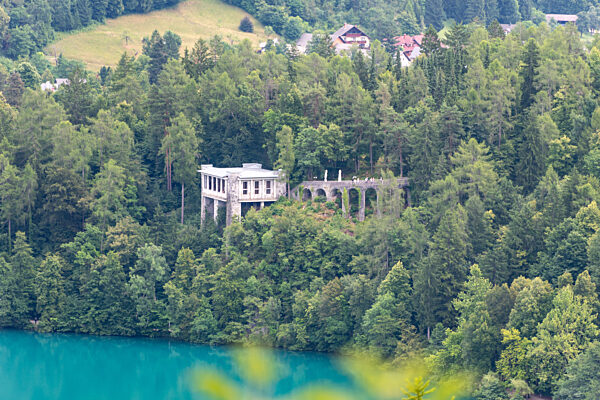 Belvedere-Pavillon über dem Bleder See: Café mit Tito-Vergangenheit