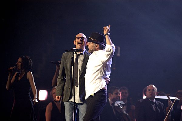 Manfred Mann und Chris Thompson bei Nokia Night of the Proms 2005 in Hamburg