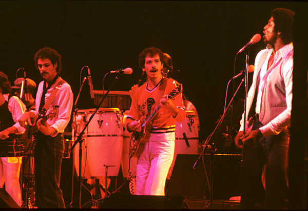 Carlos Santana live in den 70er Jahren