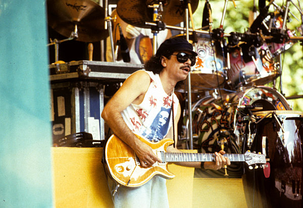 Carlos Santana live in Hamburg 1989