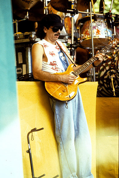 Carlos Santana live in Hamburg 1989