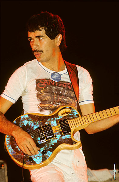 Carlos Santana live in den 70er Jahren