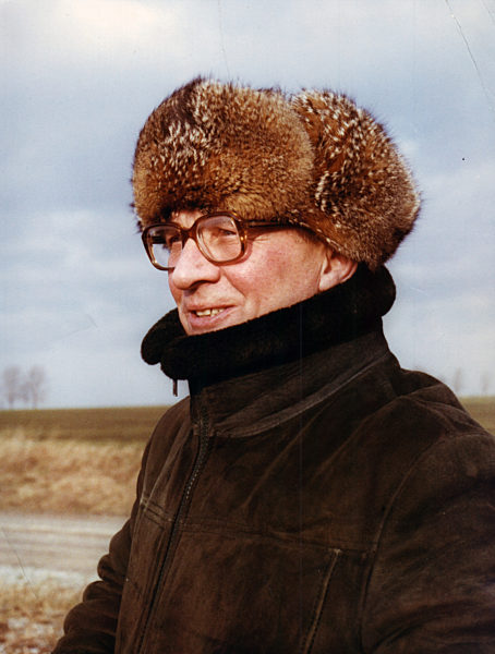 DDR - Honecker bei Diplomatenjagd 1989