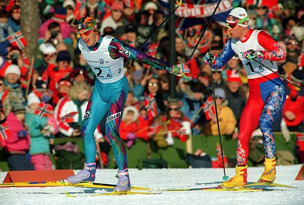 Lillehammer 1994, Sensationeller Staffelsieg für Italiens Männer