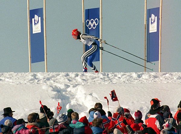 Lillehammer 1994, Ljubow Jegorowa souverän